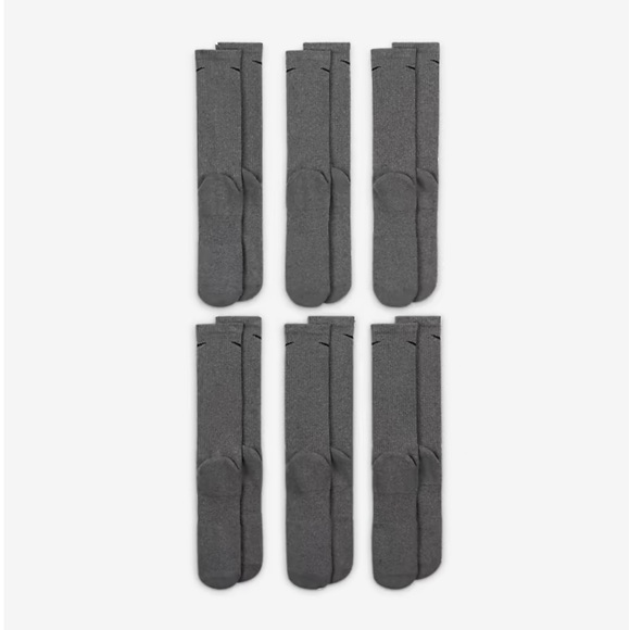 Nike 
Training Crew Socks (6 Pairs)
Nike Everyday Cushioned - Picture 3 of 7